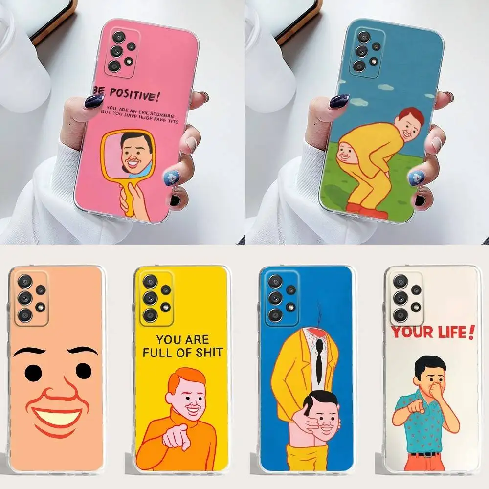 

Art J-Joan C-Cornella Phone Case Silicone For Samsung S30,23,21,22,20 FE lite,S10,9,PIus Note20ultra Soft Transparent