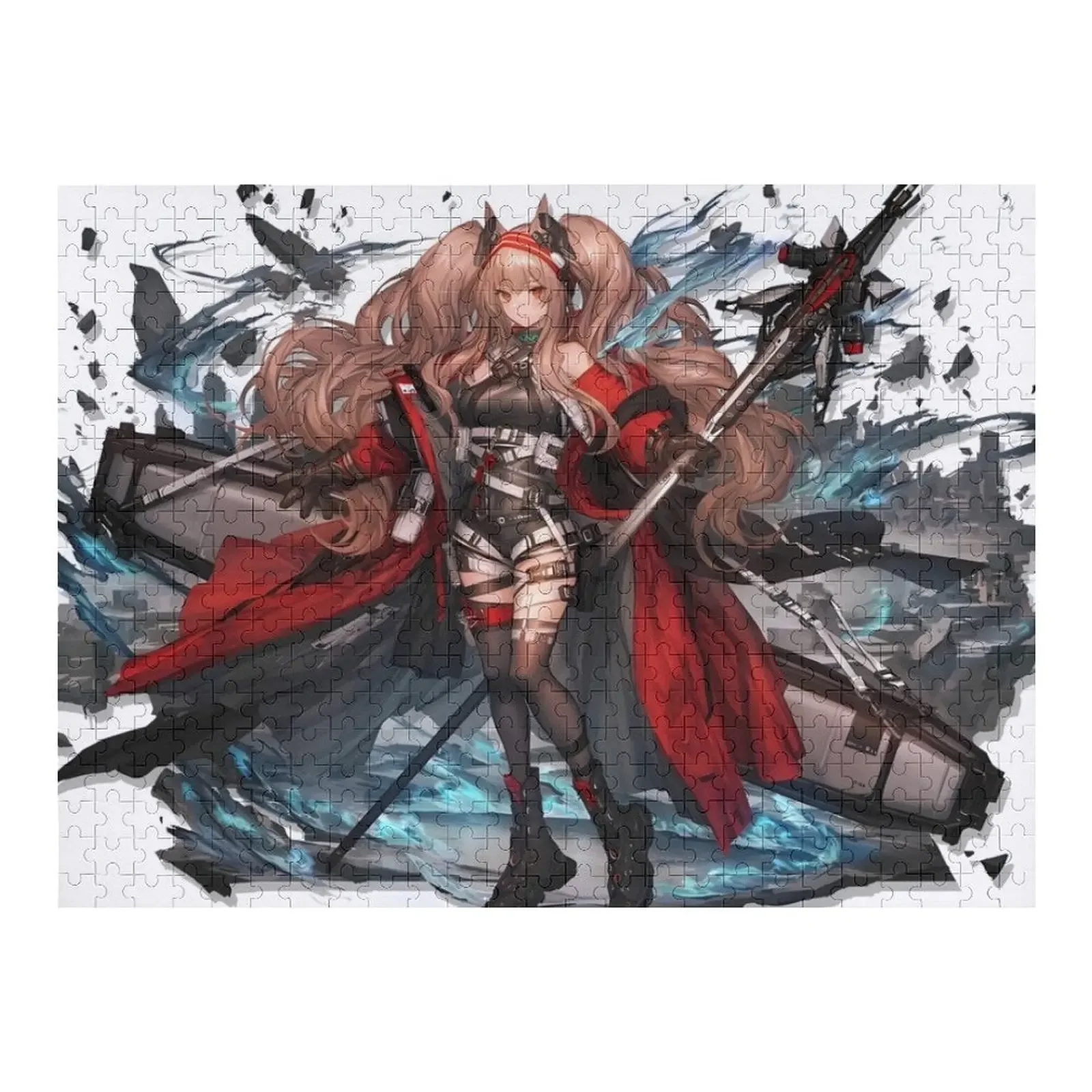 

Arknights Angelina Skin Jigsaw Puzzle Customizable Gift Anime Puzzle