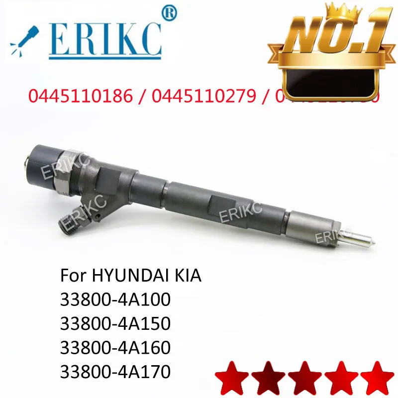 

ERIKC Common Rail Injection 0445110279 0445110186 33800-4A150 0445110730 33800-4A100 33800-4A160 33800-4A170 For Hyundai Kia