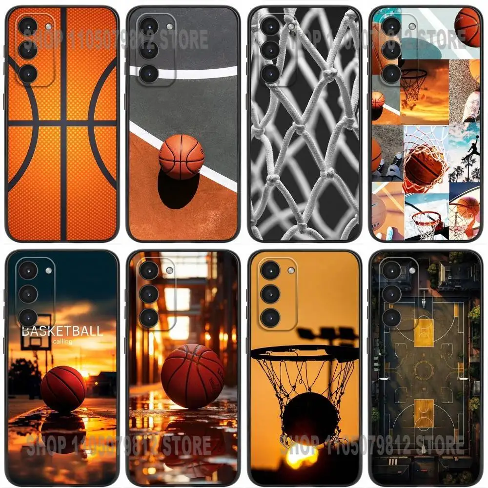 

Basketball Sport Phone Case For Samsung Galaxy A20,21s,22,31,32,52,53,72,73,80,91 Soft Silicone Black Cover