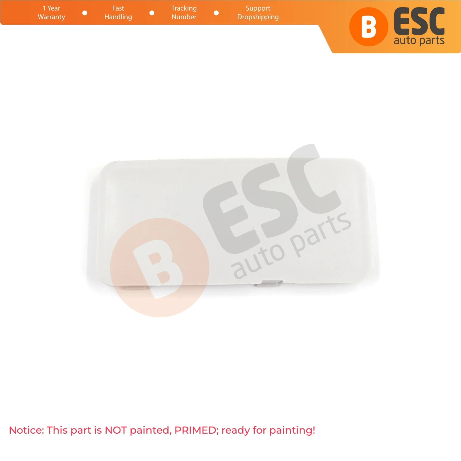 

ESC Auto Parts ESP698 Front Bumper Tow Bar Eye Cover YS6117A989 for Ford Fiesta 99-02 Fast Shipment Ship From Turkey