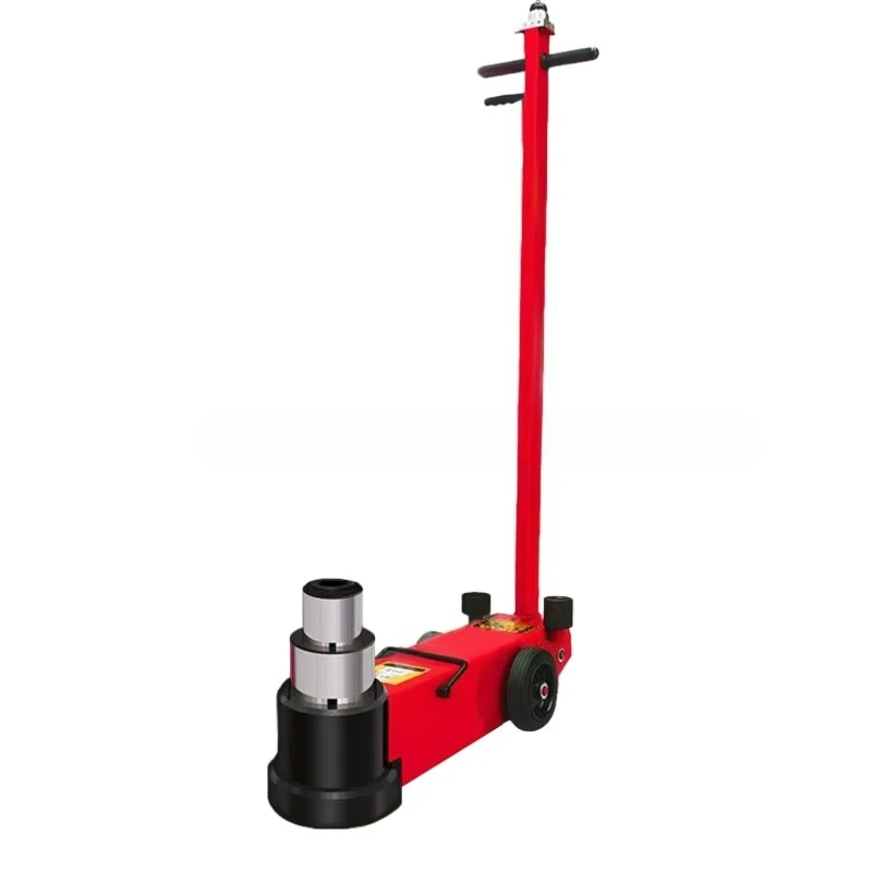 

Гидравлический пневматический домкрат с длинной штангой для грузовиков, грузоподъемность 80-120 тонн, давление 0.8-1.2 МПа, для европейского рынка