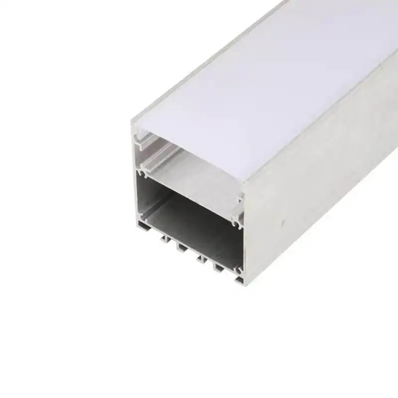 High-Quality Ultra-Slim LED Linear Office Light Aluminum Extrusion Housing with Superior Thermal Management for Modern Workspace