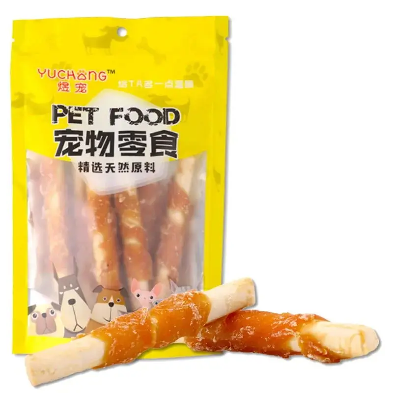 Pet Snack Dog Grinding Stick 100g Vara de enrolamento de frango