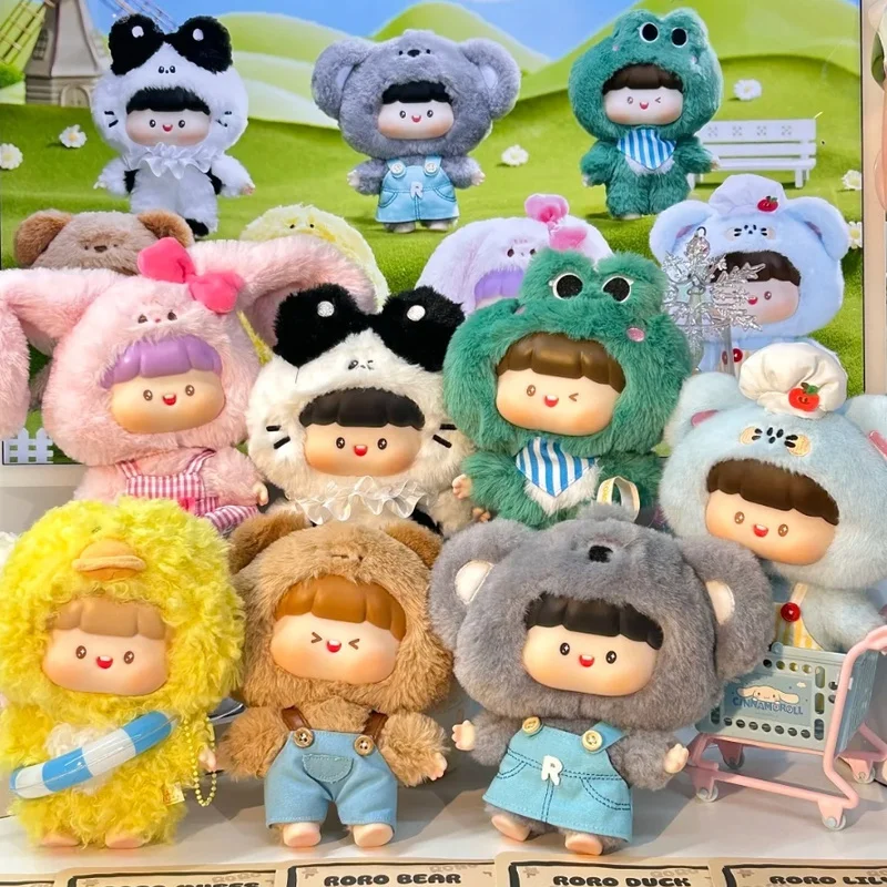 New Authentic Roro Jump City Adventure Series Blind Box Vinyl Face Trendy Toy Bag Pendant Mystery Box Cute Girl'S Birthday Gifts