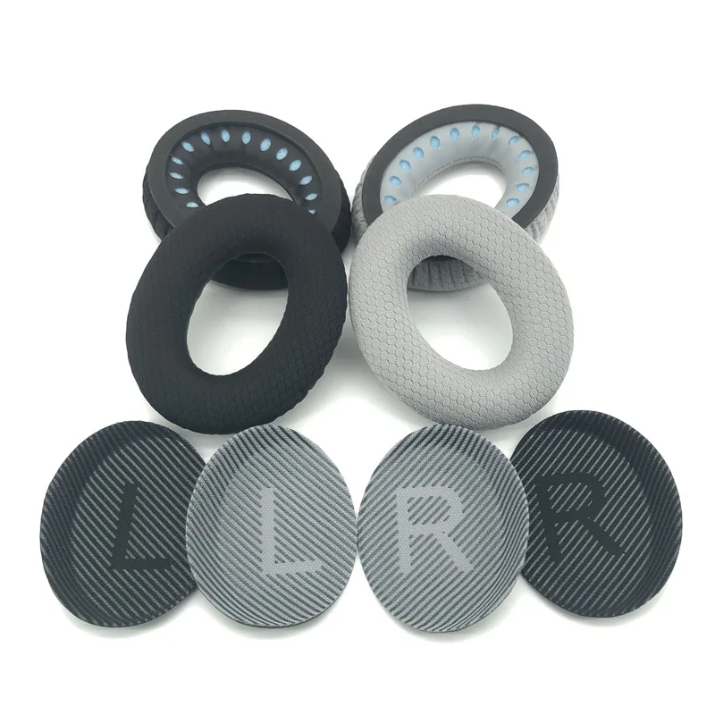 Replacement Breathable football mesh fabric Earpads for Bose QuietComfort 35/35 ii/25/Qc2/Qc15/Ae2/Ae2i/Ae2w/SoundTrue Headset