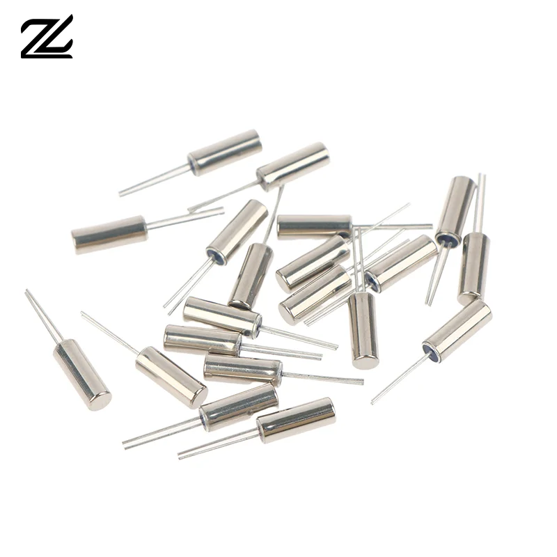 【New】20Pcs High Precision 32.768 KHz 32768HZ Tuning Fork Watch Crystal 12.5PF 3mm X 8mm