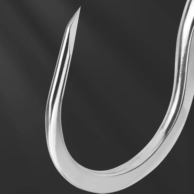 Outdoor Stainless Steel Boat Fishing Hook Portable Corrosion-resistant Fishhooks Durable Lightweight Hooks Fishing Tool Supplies