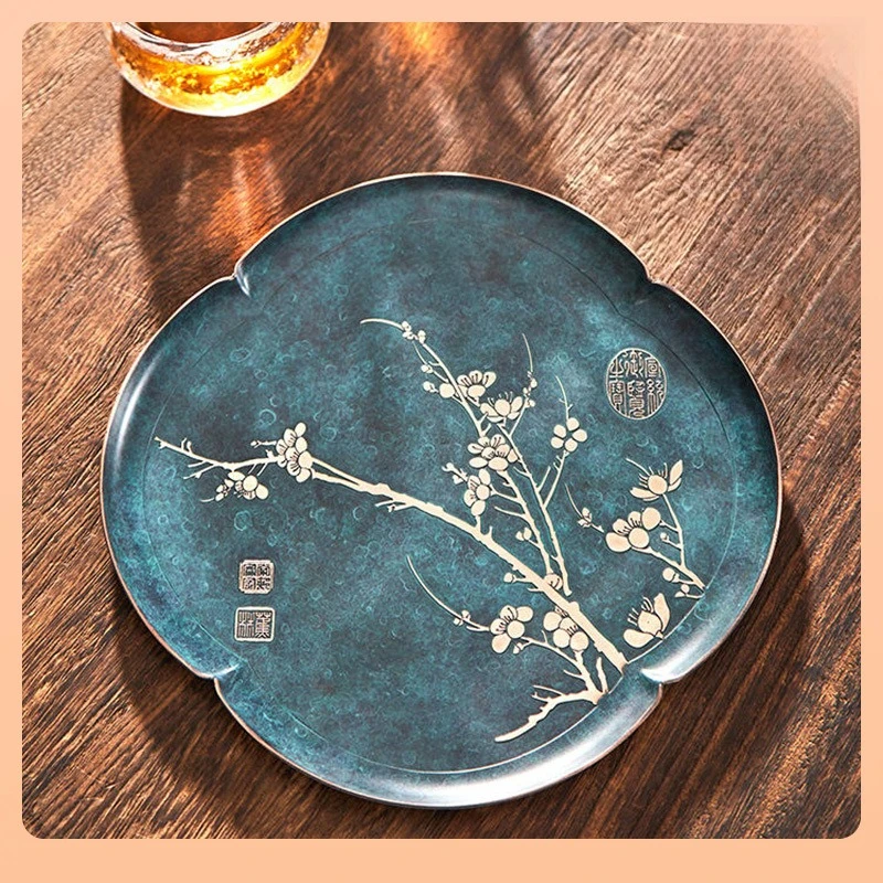 Teetablett Begonia Tablett Chinesischer Topfbecher