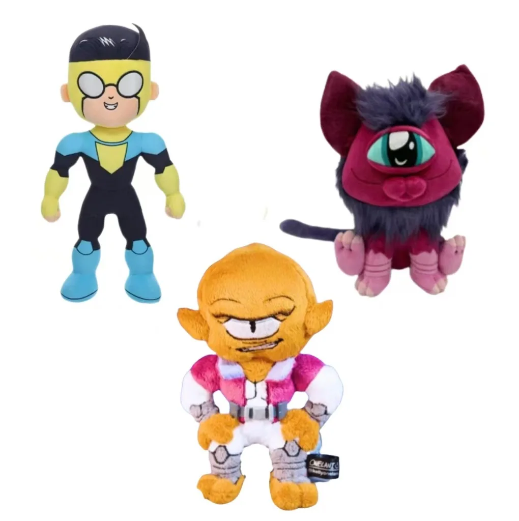 

Anime Invincible Plush Young Warrior Cartoon Peripheral Cute Warrior Stuffed Figure Toys Kids Birthday Gifts Pillow Decor Dolls
