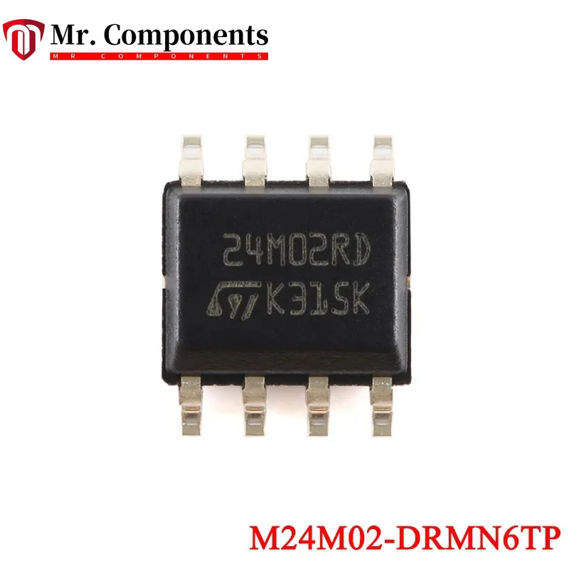 5PCS M24M01 M24M02 M24C64 M24M02-DRMN6TP M24M01-RMN6TP M24C64-RMN6TP SOP8 2Mbit 1Mbit Serial I2C IIC Bus EEPROM Chip IC In stock