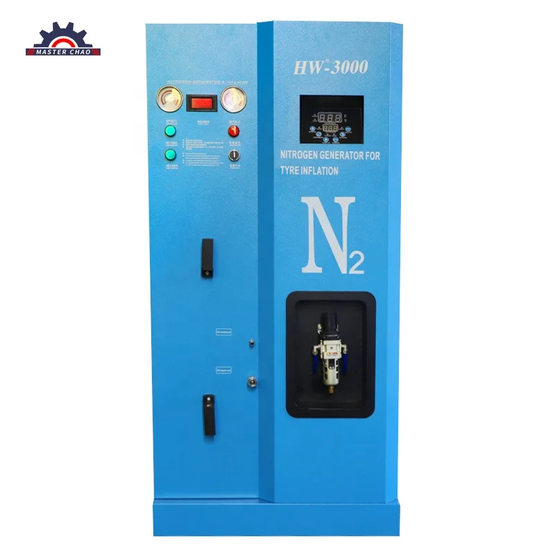 220V Metal Automatic Tire Nitrogen Inflator For Fast Nitrogen Filling In Tire Service Workshops And Automotive Maintenance