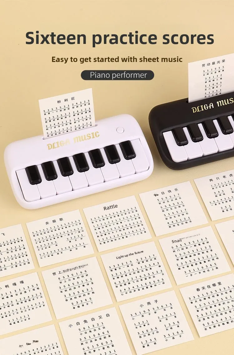 Tragbare 15-tasten Digitale Tastatur Kinder Mini Elektronisches Klavier Kinder Musikinstrument Lernspielzeug für Kinder Geschenk – Detail 7