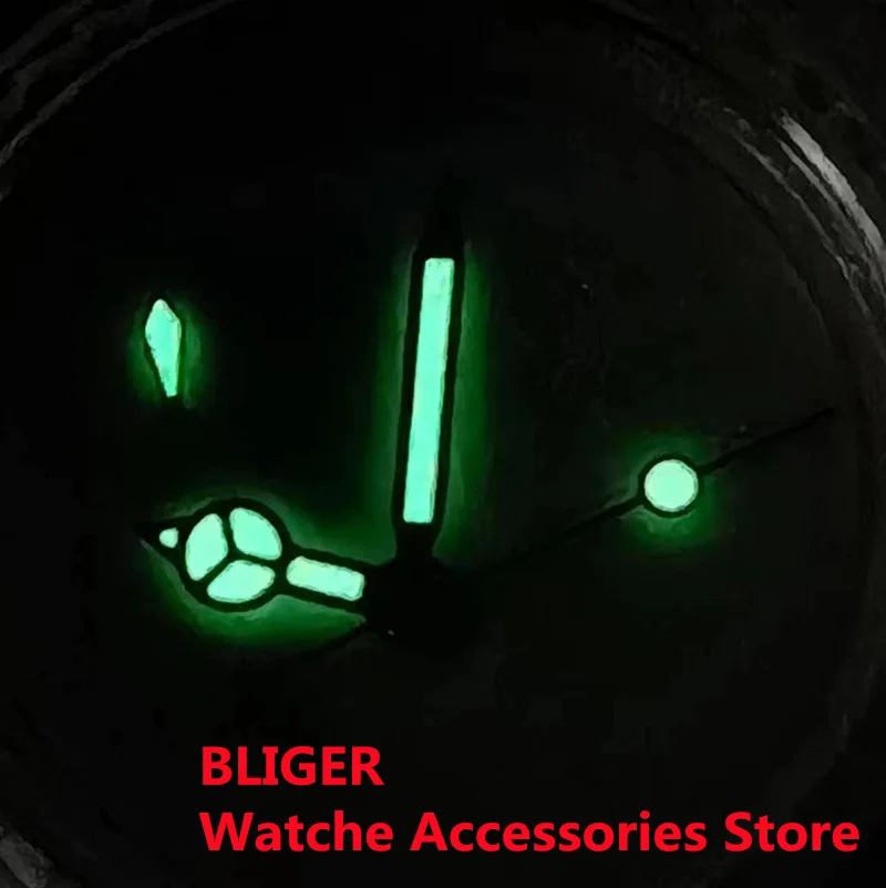 Bliber NH37/NH39 Watchpointer Multi-function Hands Strong Green Luminous Hands Small Secndhand