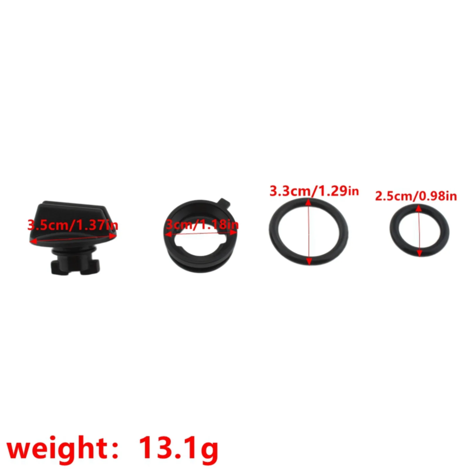 مجموعة غطاء خزان الوقود للدراجات النارية مع مجموعة استبدال الحشية لسيارات BMW R1250GS R1200GS LC ADV R1200RT R1200R R تسعة F750GS / F850GS