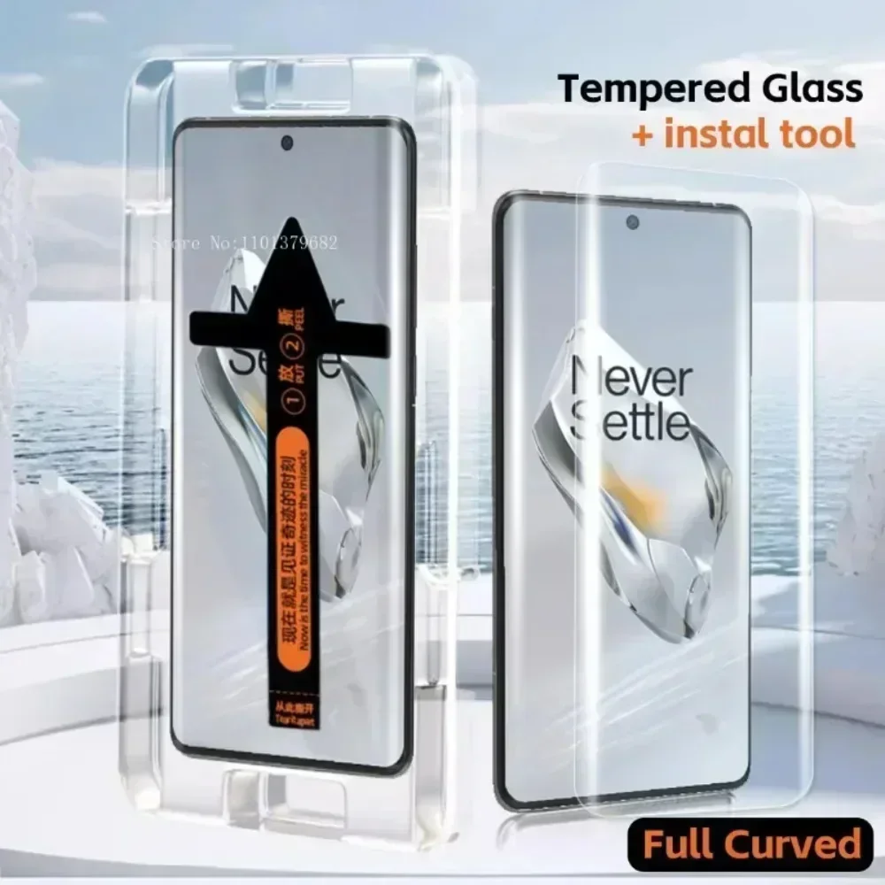 

5PCS HD Definition Tempered Glass for OnePlus 12 11 11R 10T 10 Pro Dust Free Installation Screen Protector Explosion Film