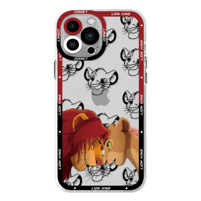 Telefoon Geval Voor Xiaomi Redmi Note 15C 14 13 12S 12C 11 10C 13C 10s A1 A2 A3 Pro Plus 4G 5G Cartoon Disney De Lion King Simba