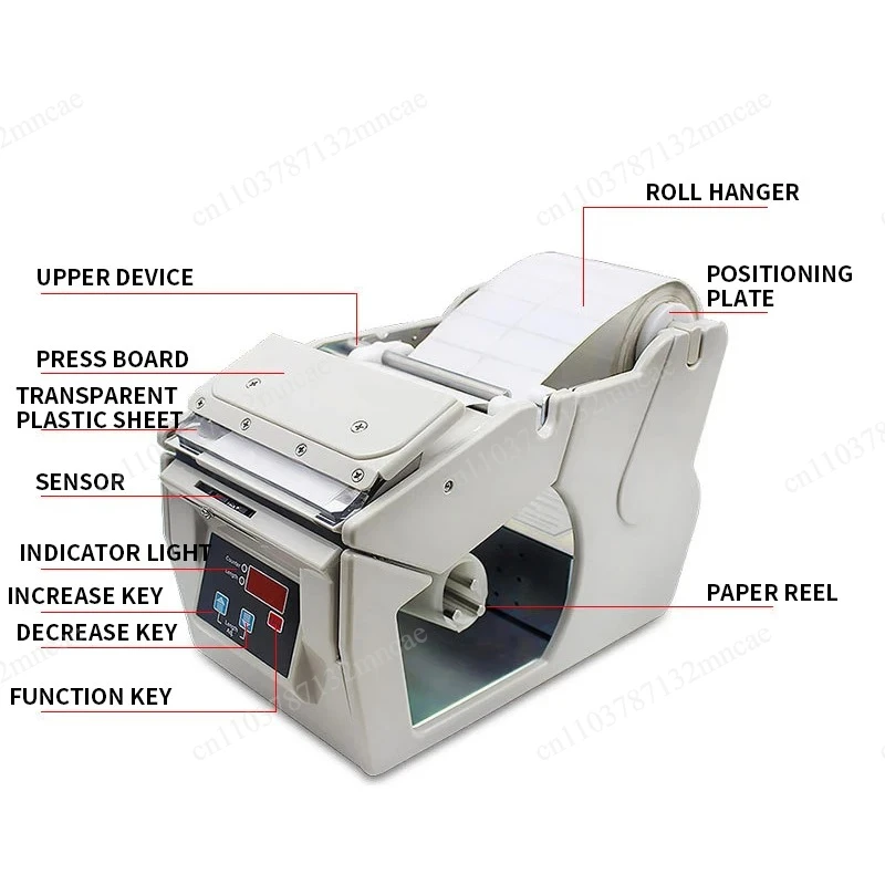 Automatic label dispenser / Peel labels machine X-100 Automatic Label Dispenser Manual Sticker dispenser