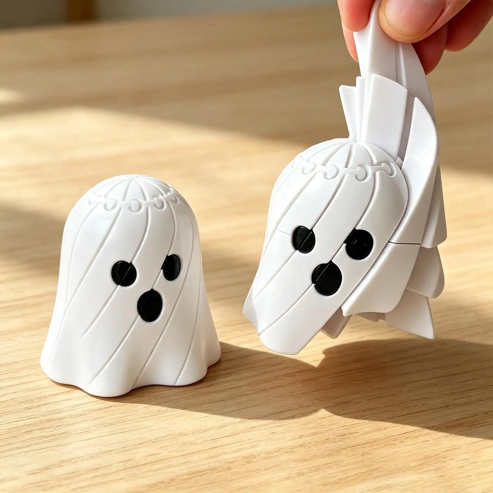 Halloween Stress Toys Halloween 3D Printed Spiral Ghost Calming Game Kids Stress Relief Toy for Gathering Party Daily Office