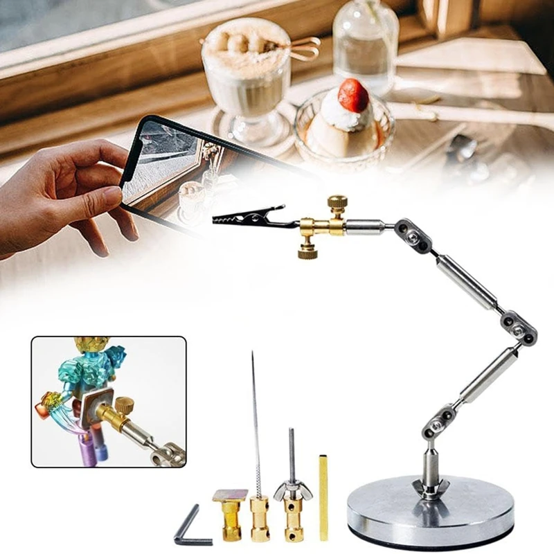 Stop Motion Animation Winder Rig System with Vertical&Horizontal Rails,Stop Motion Armature Kit for AnimatorsPhotography-A51M
