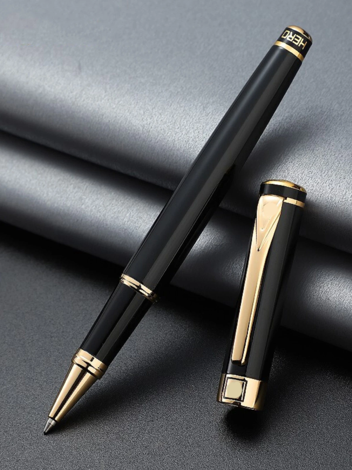 

Hero Luxury Quality 1078 Ballpoint Pen Business Office Signature Pen 0.5mm Pen Tip Student School Stationery Supplies