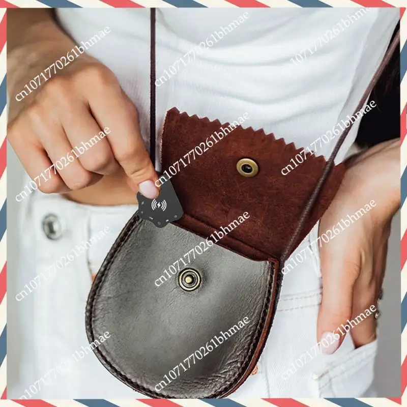 

-A21Z Беспроводная зарядка Ультратонкая карта слежения Водонепроницаемая карта слежения Кошелек Трекер Чемодан Сумка Локатор