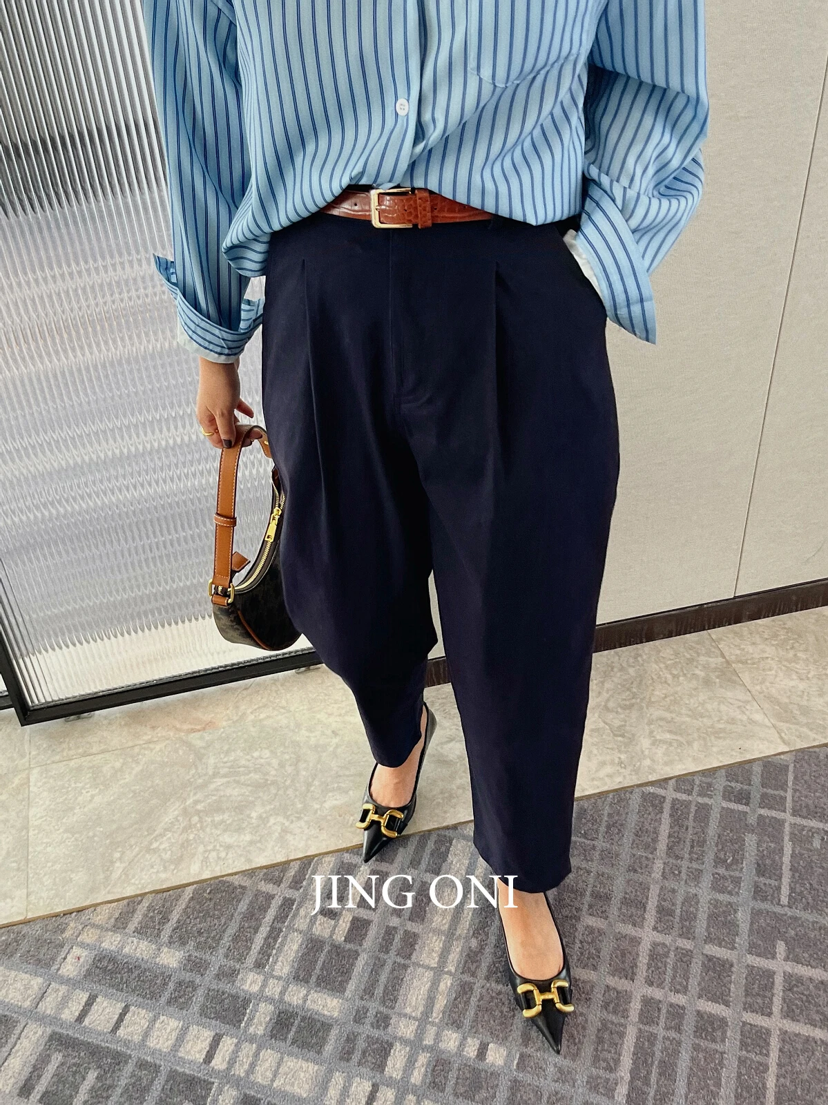 Cargo Pants Y2k Woman Clothing 2023 Fashion Korean Style Vintage Elegant Autumn Long Trousers High Waist Dongdaemun Wide Leg New