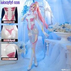 Newly Lacus Clyne Cosplay costume Halloween Christmas Role Playing Party Comic Exhibition Sexy Anime Costume S-XL seed cos