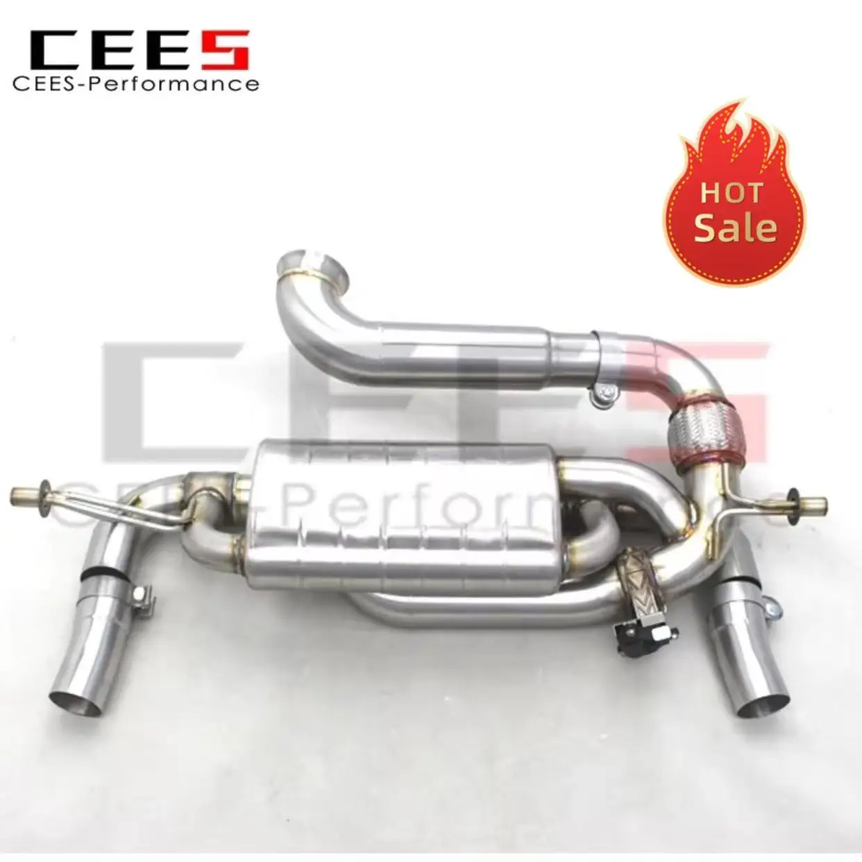 

CEES Stainless Steel Catback Exhaust for LOTUS Evora 3.5L (2010-2016) - Performance Racing Sport Exhaust Muffler