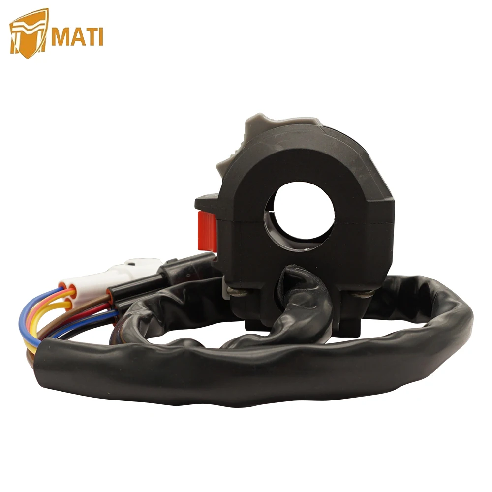 Interruptor de manillar izquierdo para Yamaha Raptor Kodiak, Control de arranque del motor, apagado del faro, YFZ450R, YFZ450X, 1S3-83973-11-00,