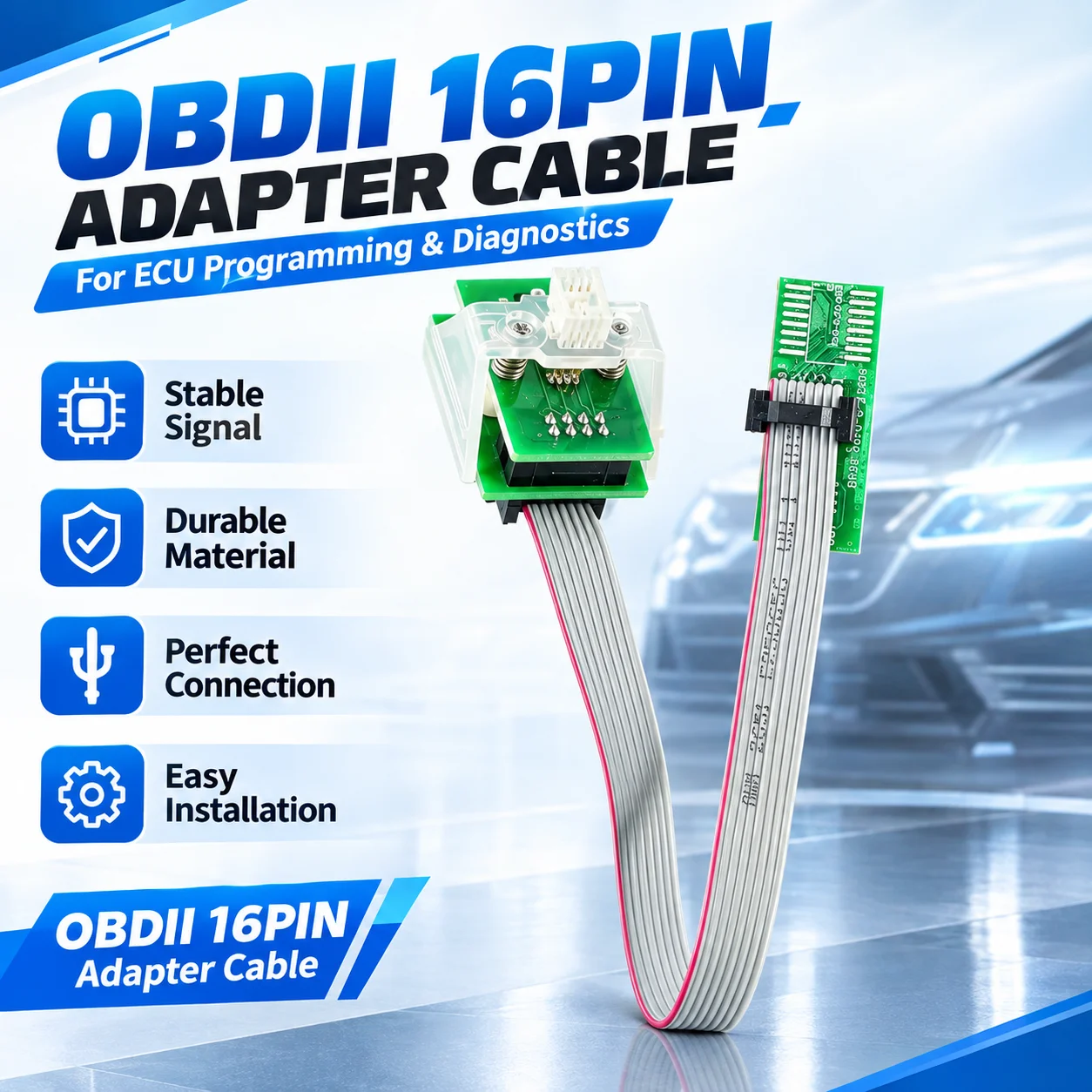EEPROM Adapter 8 Pin SOIC8 SOP8 Test Clip Supports XPROG V612 UPA Orange CG PRO 9S12 iProg for EEPROM Programming ECU Chip Tools