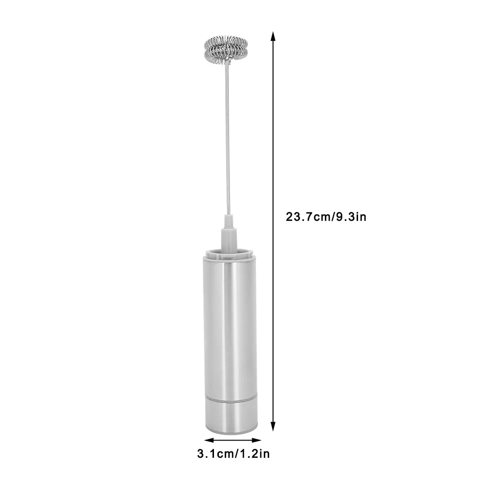 휴대용 스테인레스 스틸 전기 우유 거품기 휴대용 계란 비터 주방 믹서 도구