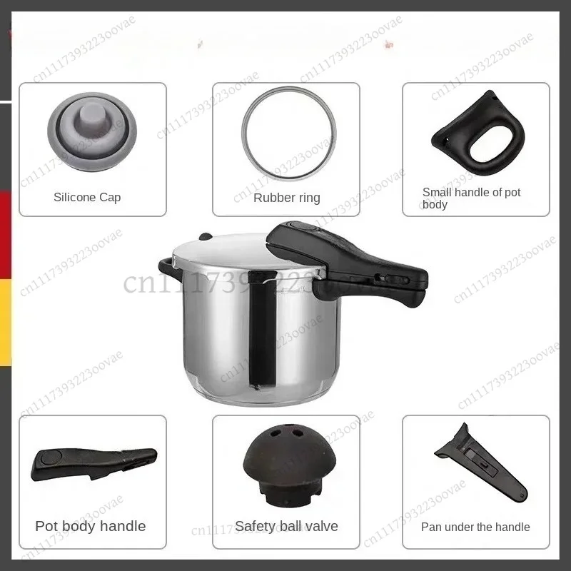 LF-Pressure Cooker Replacement Accessories Silicone Sealing Ring Rubber Cap Handle Multi‑fit Cooker Fitting Parts