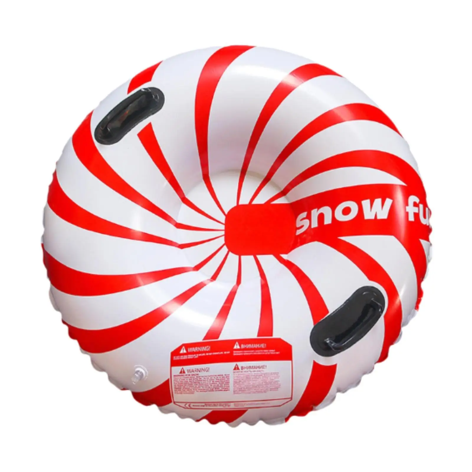 Inflatable Snow Tube Gift Inflatable Snow Ring for Holiday Birthday New Year