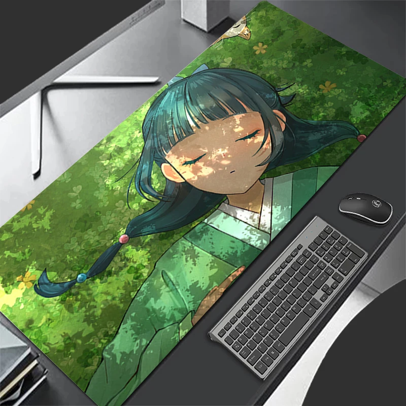 

Mousepad Pattern Gaming Mats HD Rubber Mouse Pad The Apothecary Diaries PC Accessories Desk Mat Non Slip Table Mat Keyboard Pad