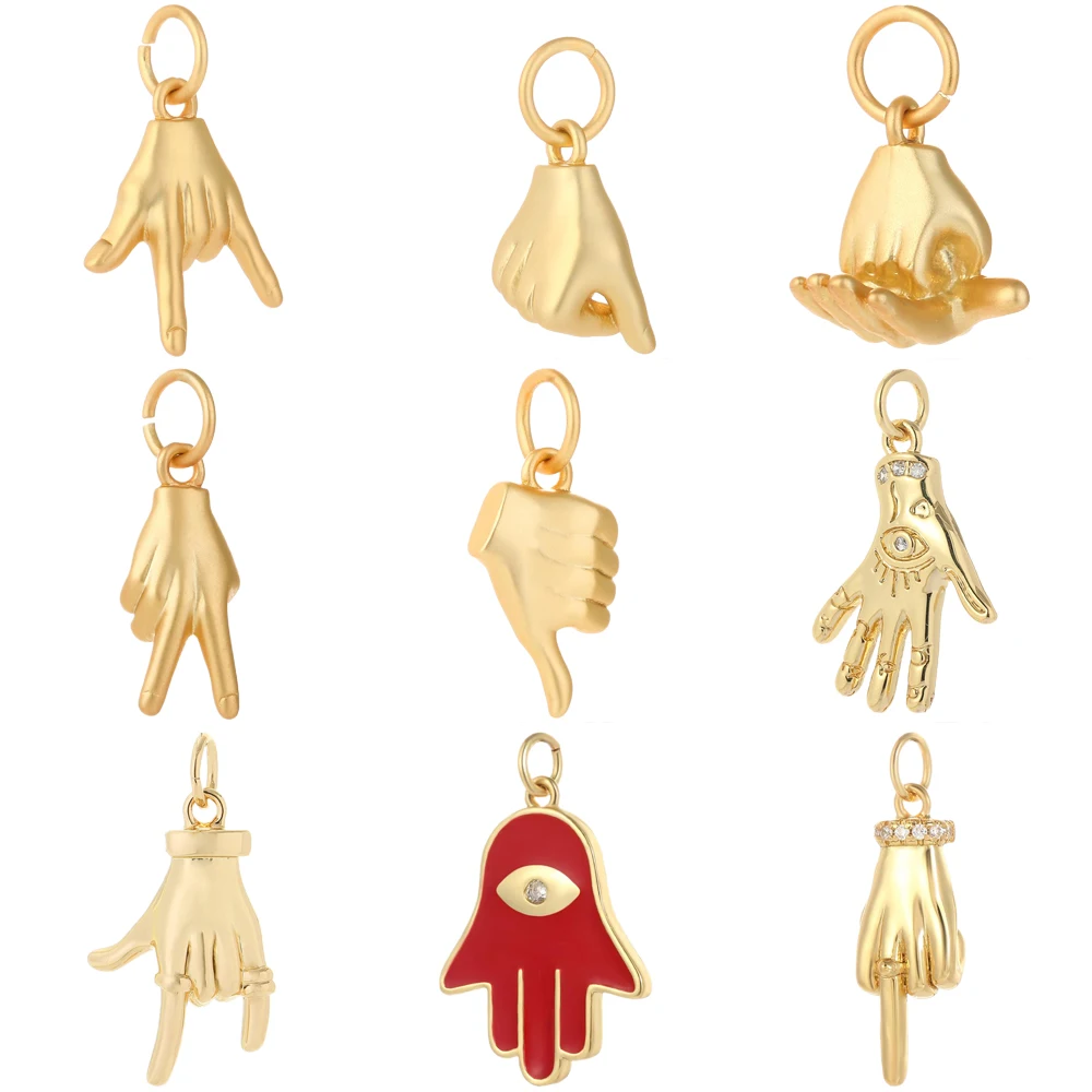Bohemian hearts Charms Diy kolczyki bransoletka akcesoria naszyjnikowe wisiorki w złotym kolorze na materiały do wyrobu biżuterii projektant