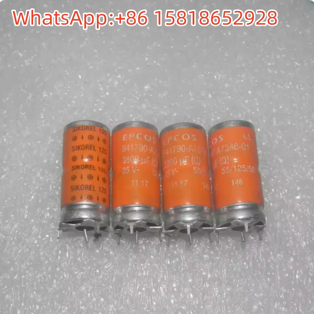 

2шт 35V3800UF Siemens EPCOS 125 ° Вертикальный электролитический конденсатор C LL Automotive B41790S7388Q1