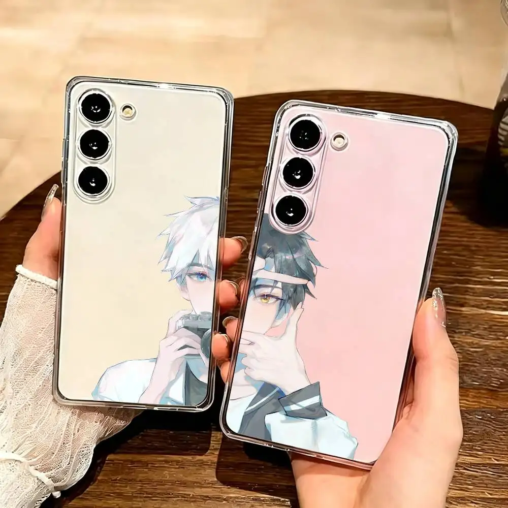 Second Half Cheng Xioshi and luguang Transparent Shockproof Phone Case For Samsung GalaxyA13,21s,22,31,32,52,53,71,72,73
