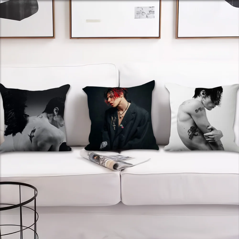 Singer Y-YungbludS Idols Cushion Cover For Pillow Printing Sofa Decoration Home Car Room Coffee Shop Office Nordic Simplicity