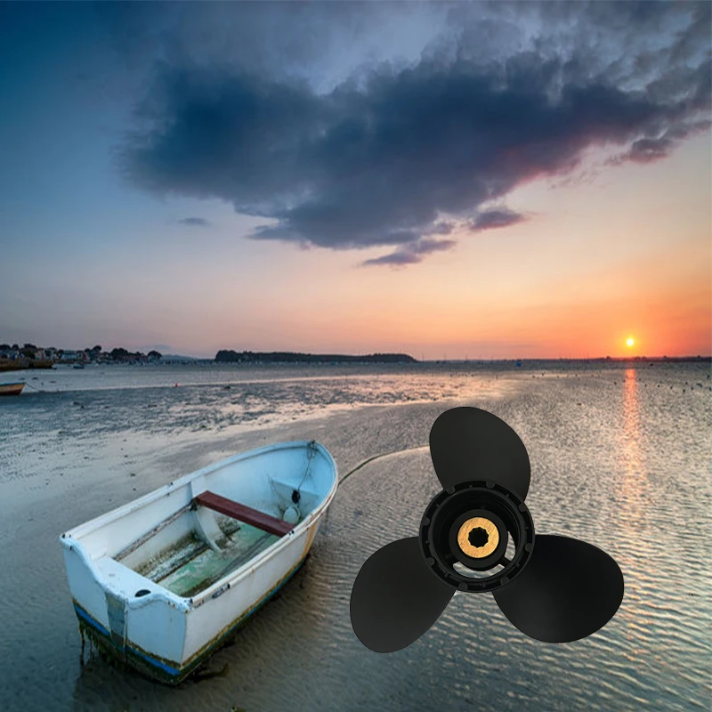 Captain Aluminum Propeller 9 1/4x8 for Suzuki Outboard Engine DF9.9A DF8A DT15C DF15 DF9.9 DT15 DT9.9 10 ToothRH 58100-91D00-019