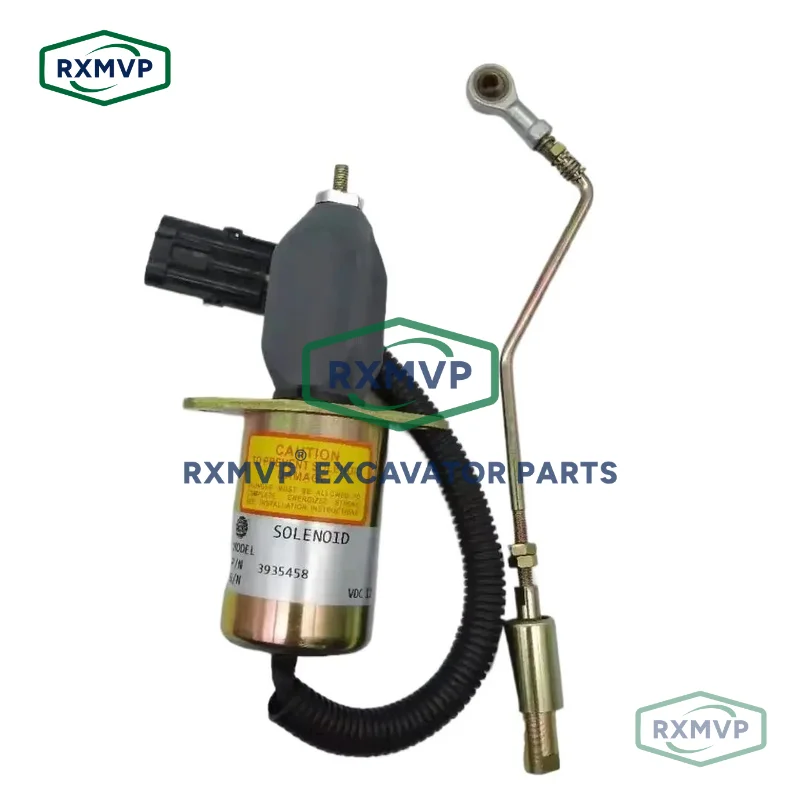 SA-4762-12 / SA-4763-12 3935456 / 3935458 12V Stop Shutdown Shut-off Solenoid Valve