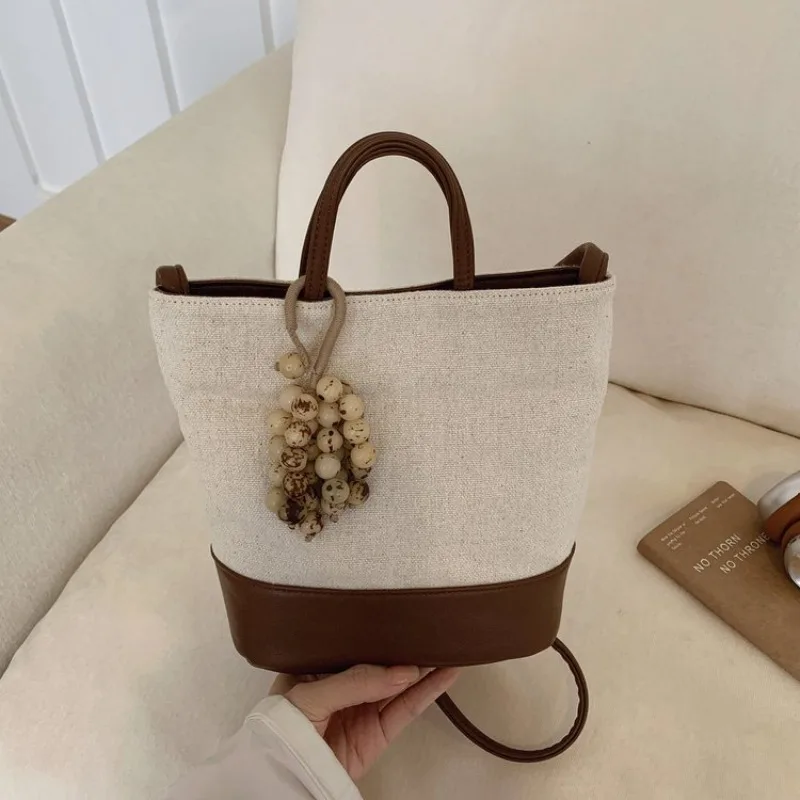 

Urban Casual Women Messenger Bag Vintage Simple Style High End Leather Material Trendy Outdoor Bag