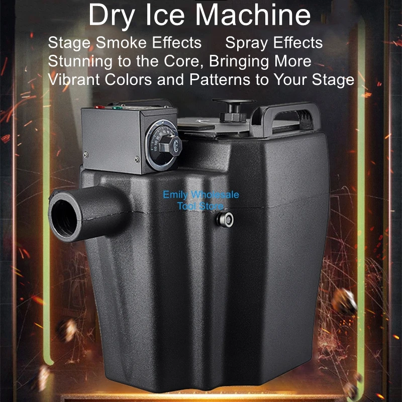 3500W High-Power Stage Performance Dry Ice Machine Wedding Event Atmosphere Smoke Machine