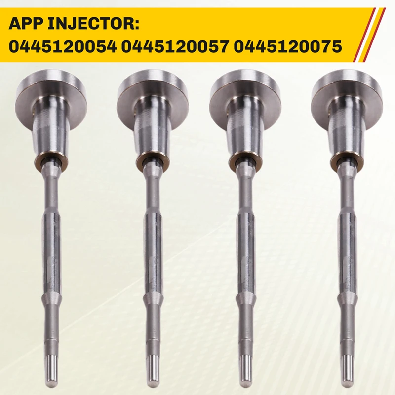 

A22F-F00RJ01278 4Pcs/Set Diesel Common Rail Injector Valve Set For 0445120054 0445120057
