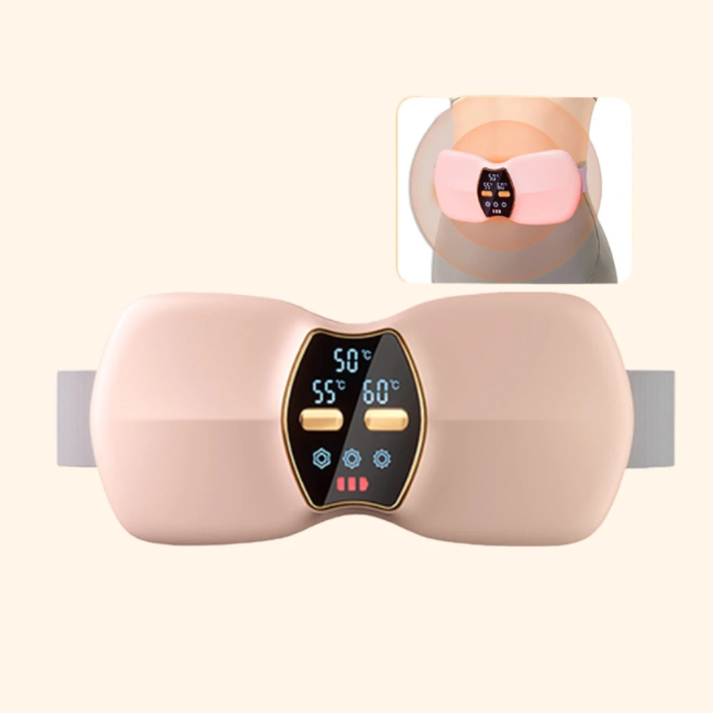 

Portable Heated Massage Warming Palace Belt Intelligent Heating Waist Device for Girls Menstrual Period Auntie