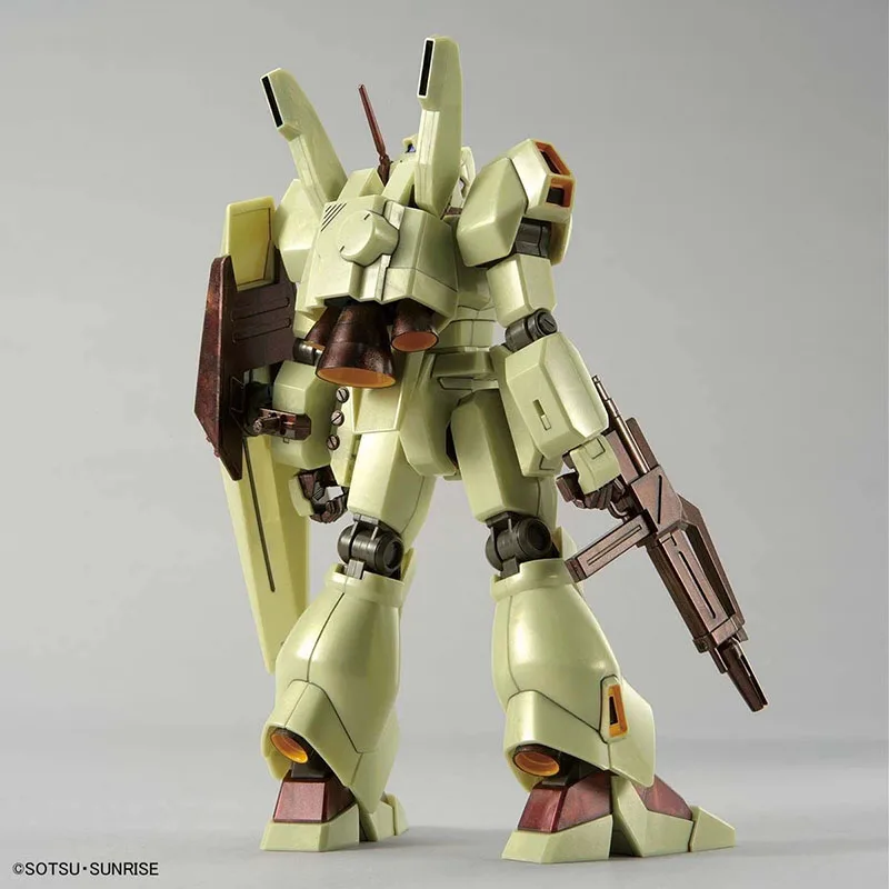 En Stock Bandai Original Gundam Hg1/144 eje JERGON modelo ensamblado personajes animados con adornos de alta calidad