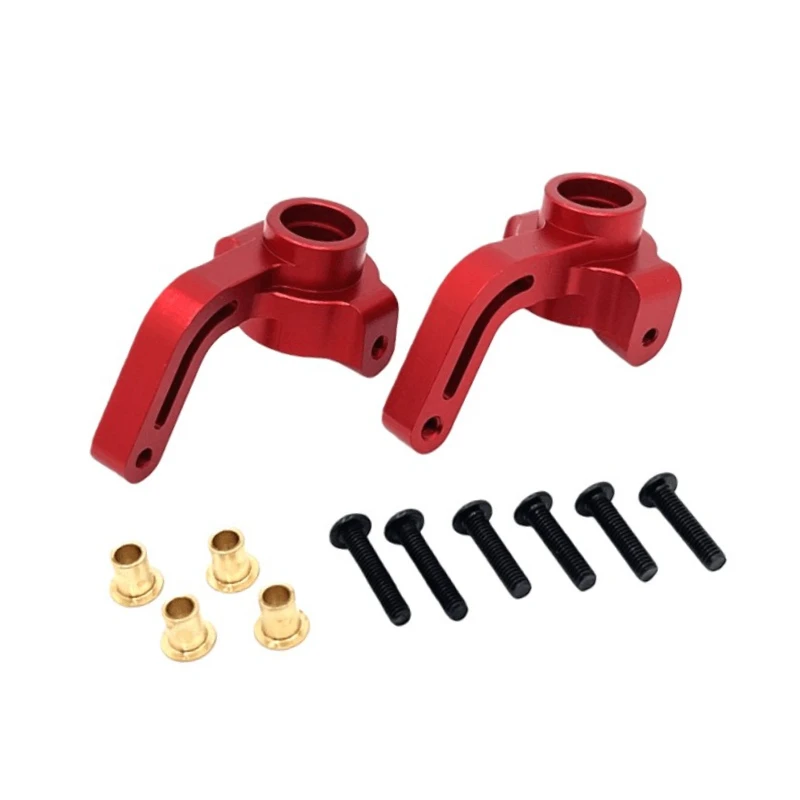 

Металлические детали для модернизации радиоуправляемых машинок MJX: передний рулевой кулак P12230B, подходит для моделей 1/12 12212, запчасти для модификации.