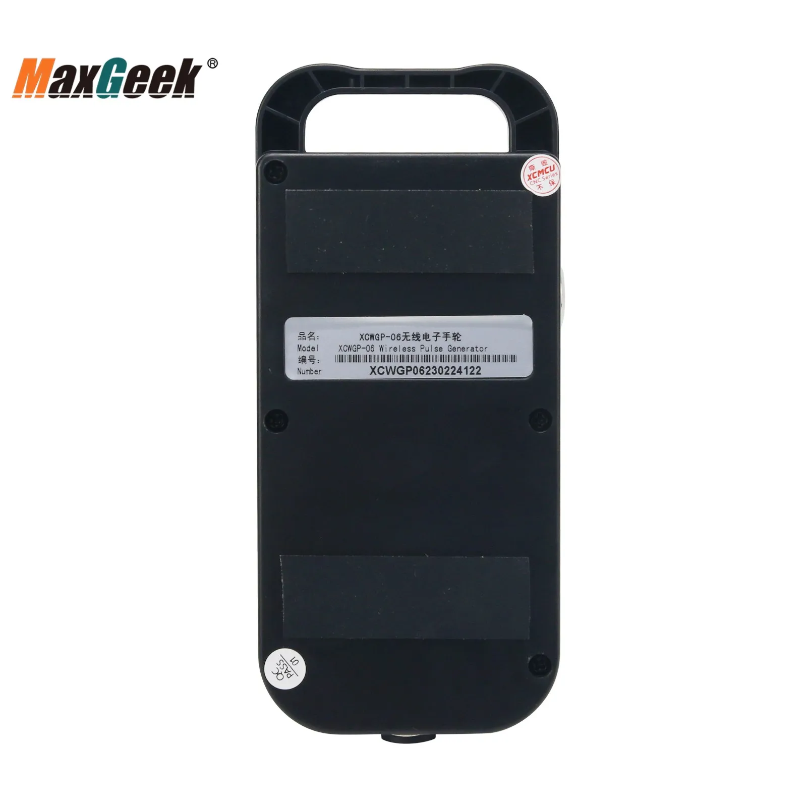 Imagem -03 - Maxgeek-gerador de Pulso Manual sem Fio Unidade de Punho Cnc Mpg Função de Parada de Emergência Xcwgp06