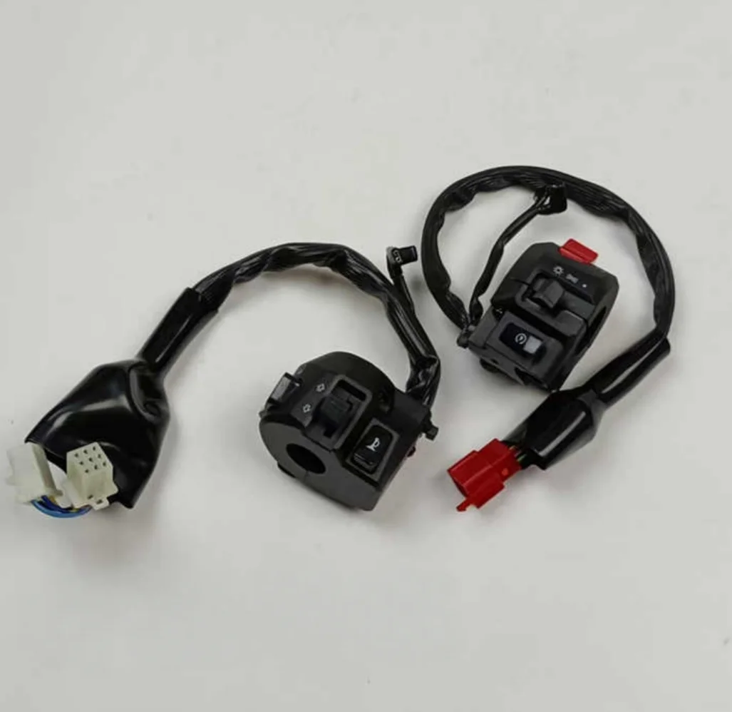 Left and right combination switches activate the steering headlights and horn For Benelli BJ125-3E BJ125-3F TNT125 TNT135