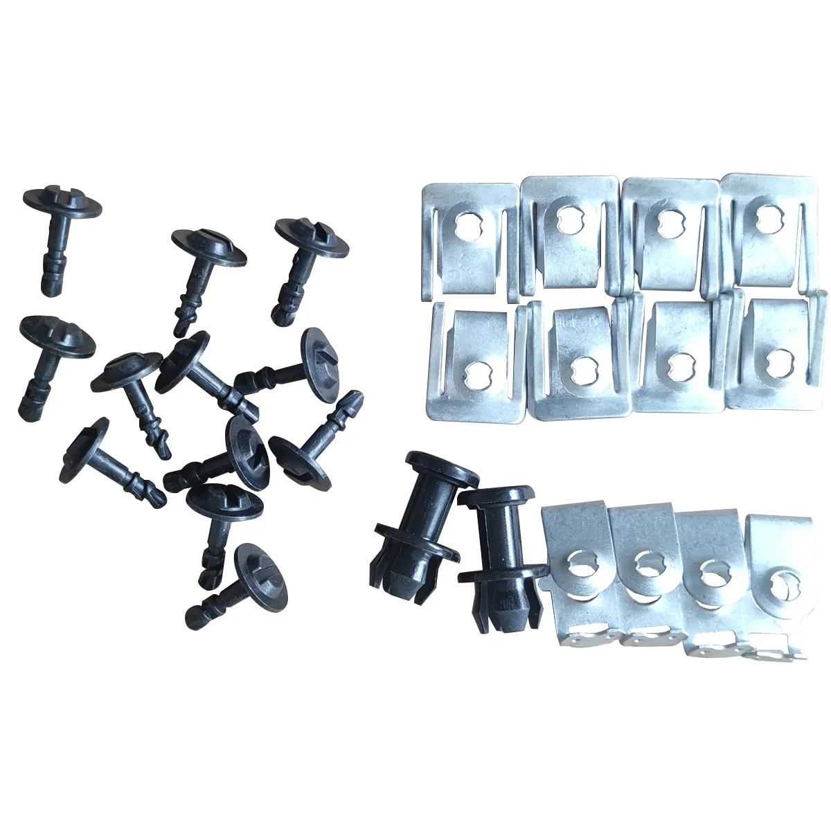 

26 Piece Set Clips Under Cover Undertray Engine Fixing Clips Shield Trim Panel Screw For Audi A4 B8 A5 Q5 Automotive Accessories